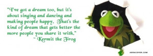 Kermit Quote Facebook Cover