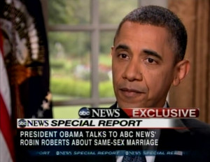 have praised Barack Obama after he announced he supports gay marriage ...