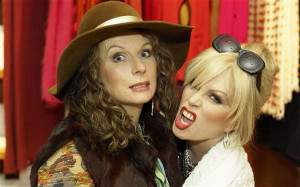Absolutely Fabulous: Jennifer Saunders as Eddie and Joanna Lumley as ...