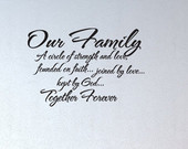 God Family Strength Quotes...