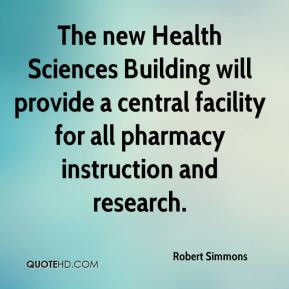 The new Health Sciences Building will provide a central facility for ...