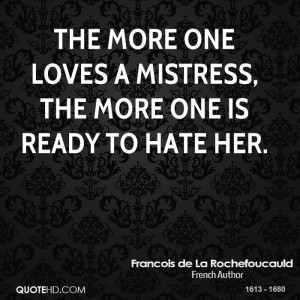 Quotes About Mistresses