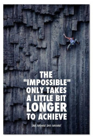 Impossible, possible #quote