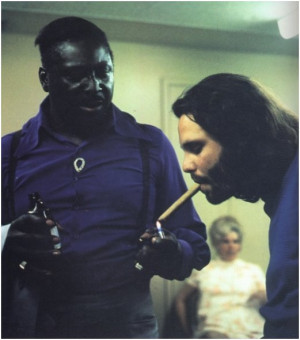 Jim Morrison and Albert King - Vancouver 1970