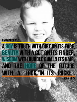 Bubble gum in the hair + a frog in their pocket. via @Karen Hammons # ...