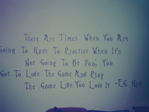 Games Are Lost, Games Are Won, You'll Find The Strength To Carry On.