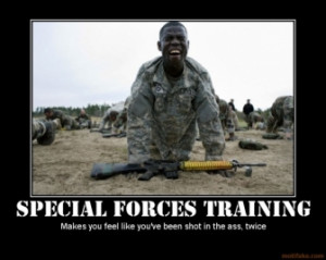 ARMY SPECIAL FORCES TRAINING -