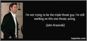 More John Krasinski Quotes