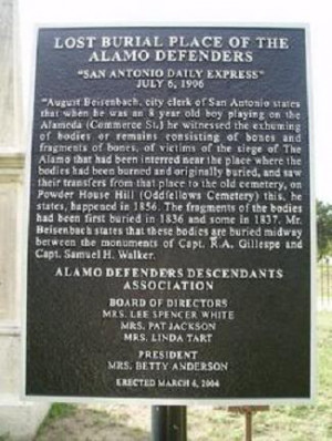 Tomb of the Alamo Defenders