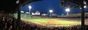 Fenway Park Mappy Abstract Art