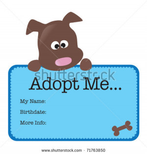 stock-vector-adopt-me-cute-dog-sign-71763850.jpg