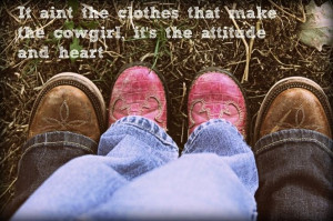 Cowgirl Quote for new room