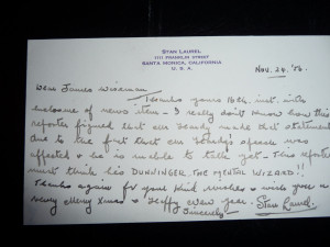 the cause of stan laurels death