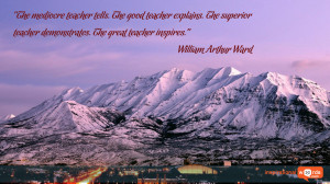 Inspirational Wallpaper Quote by William Arthur Ward