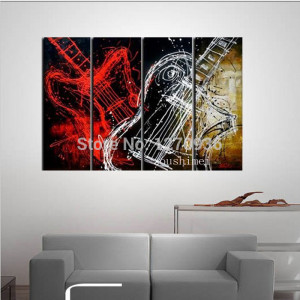 Abstract Oil Painting On Canvas Wall Art Pictures For Living Room Wall
