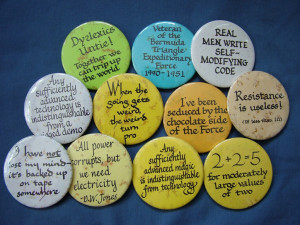 ... quotes or references to these buttons many times. Thank you Fred Davis