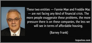 Barney Frank Quote