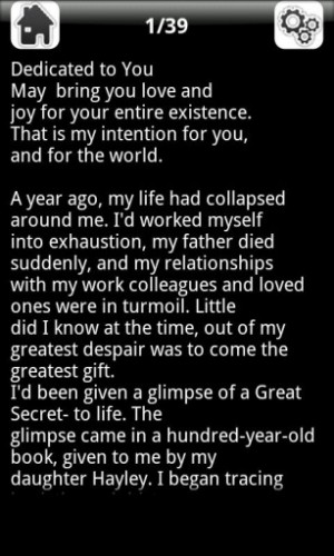 View bigger - The Secret by Rhonda Byrne for Android screenshot