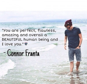 my-wonderlxnd:Connor Franta Quote on We Heart Ithttp://weheartit.com ...