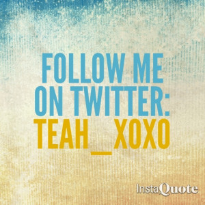 Follow me! :)