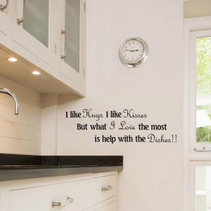Kitchen quotes positive sayings best hugs kiss