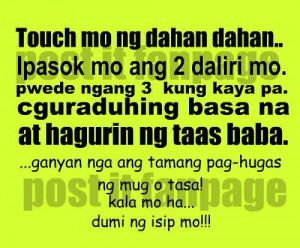 Pinoy Funny Jokes And Tagalog Quotes Boy Banat