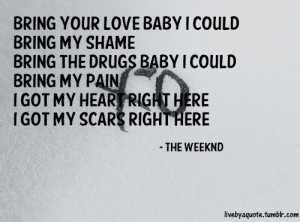 Displaying (20) Gallery Images For The Weeknd Wicked Games Quotes...