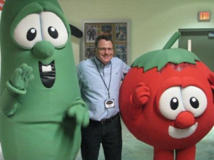 Larry the cucumber, Bob the tomato, and Bruce the???