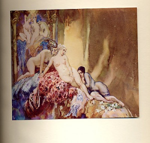 Norman Lindsay Water Colour Book.