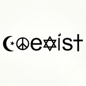 religious #peace #notwar #together #christian #muslim #jew #jewish ...
