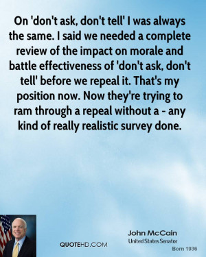 john-mccain-john-mccain-on-dont-ask-dont-tell-i-was-always-the-same-i ...