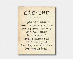 Sister Love Quotes And Sayings Sister quote - family