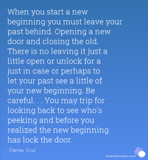 quotes about leaving the past behind