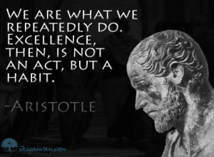Excellence Habit – Aristotle Free eCard