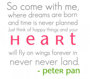 peter pan quotes about love peter pan quotes about love
