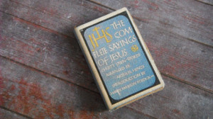 Miniature Book --- The Complete Sayings of Jesus