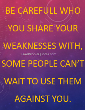 Quotes Fake People And