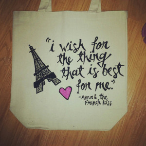 Pivot Book Totes Anna and the French Kiss
