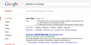 Marriage Definition
