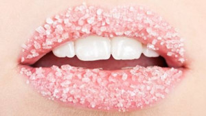LIP SERVICE: Sugar can be used to soften the kisser and to keep ...