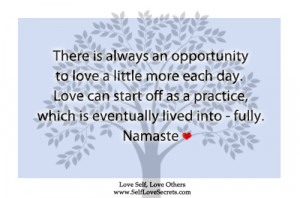 Love Opportunity Quotes Love opportunity