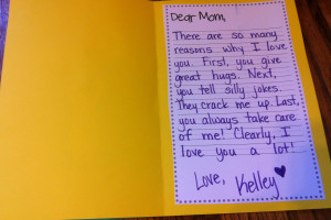 Dear Mom Poem Dear mommy - mother's day card