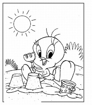 Coloring Pages Picture 26 – Kids-n-fun | 30 Tweety Bird Coloring ...