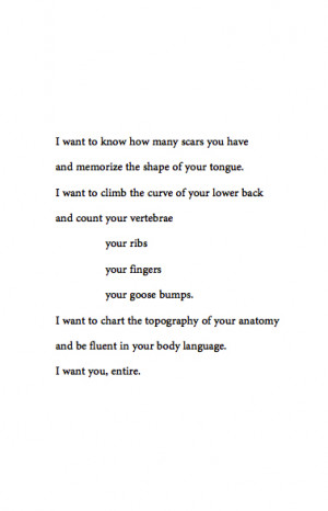 sexy poetry #i want to know him