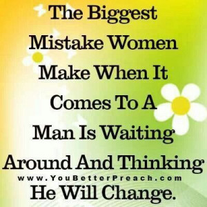 The biggest mistake women make