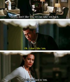 Mr and Mrs Smith quote.