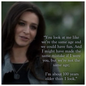 Private Practice .. Love this quote from Amelia Shepherd