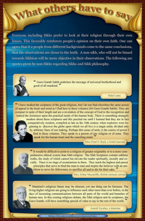 What Others Have To Say, Everyone Including Sikhs Prefer To Look At ...