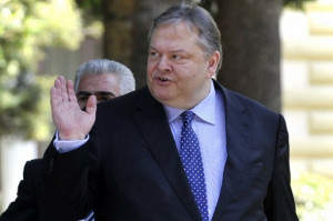 The leader of the Greek Socialist Party Evangelos Venizelos. ©AFP