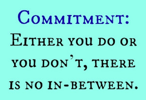 Step 5 – Commitment